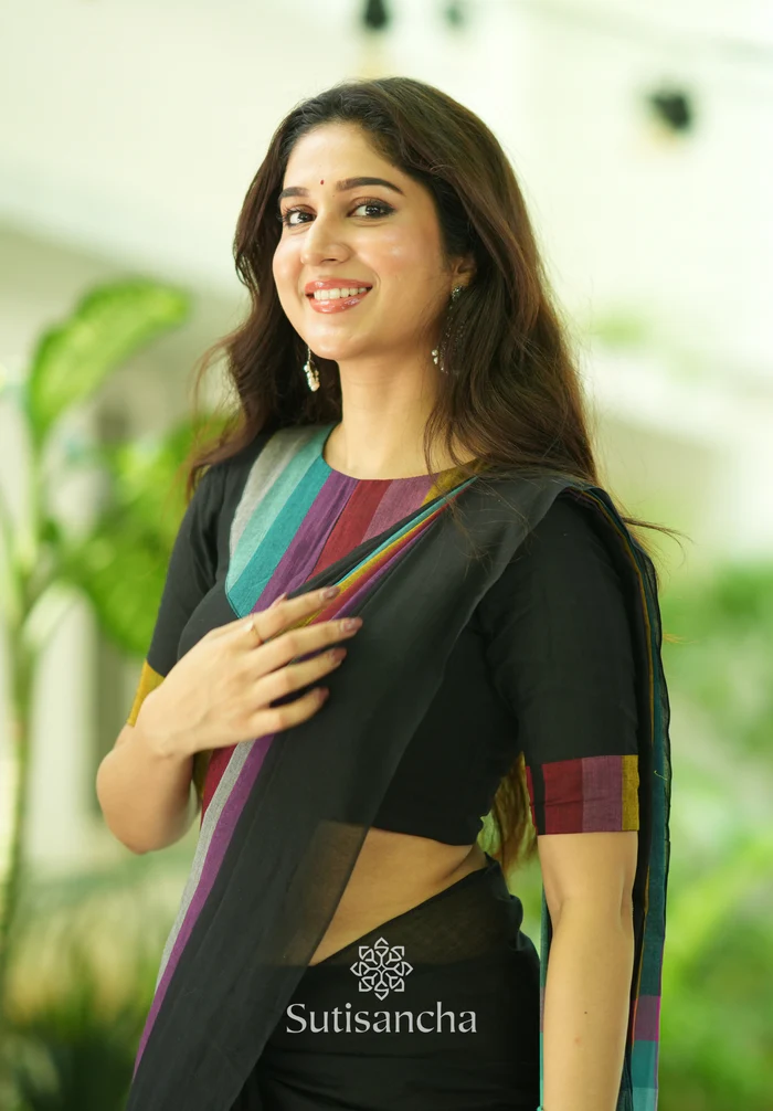 BT 422 Black Georgette With Lace Work & Lace Border Saree . Wedding, Party, Festive, Events, Exclusive Offer ₹1599. Delivery 4-6 Working Days. Shop now. | Creative Sarees, Bollywood Sarees, Designer Sarees, Embroidered Sarees, Ethnic Saree, Modern Digital sarees, Party Wear Sarees, Sarees