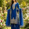 SRK 5316 Blue Organza Silk Salwar Suit Perfect for Wedding, Party, Makar Sankranti, Eid, Durga Puja – . Affordable Price ₹2149. Delivery 4-6 Workin | Casual Suits, Jump Suits, Tops & Bottoms, Track Suits, Trendy Wear, Creative suits, Designer Suits, Palazzo Suits, Party Wear Suits, Patiala Suits, Salwar suit, Straight Suits