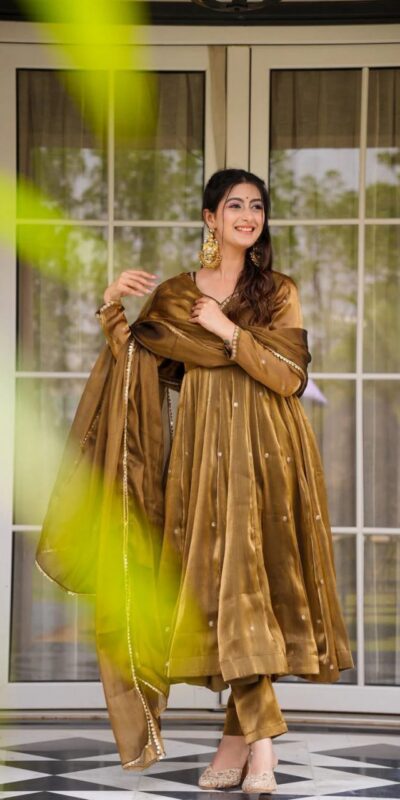 RTC 5897 Brown in Organza Silk Lace Border & Lace Work Salwar Suit . Grab it for ₹2099. Delivery 4-6 Working Days. Shop now. | Casual Suits, Jump Suits, Tops & Bottoms, Track Suits, Trendy Wear, Creative suits, Designer Suits, Palazzo Suits, Party Wear Suits, Patiala Suits, Salwar suit, Straight Suits