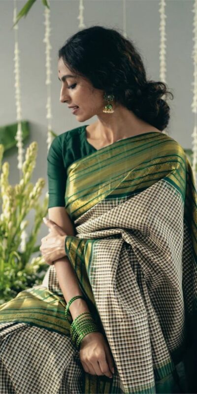 KPR 247 Green Soft Lichi Silk Saree Perfect for Wedding, Party, Raksha Bandhan, Sangeet, Eid – . Get it for ₹1499. Delivery 4-6 Working Days. | Creative Sarees, Bollywood Sarees, Designer Sarees, Embroidered Sarees, Ethnic Saree, Modern Digital sarees, Party Wear Sarees, Sarees