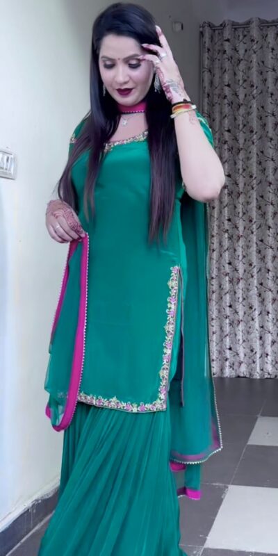 NF 1237 Green Natural Crap Salwar Suit Perfect for Wedding, Party, Sangeet, Karwa Chauth, Onam – . Festive Deal ₹1999. Delivery 4-6 Working Days. | Casual Suits, Jump Suits, Tops & Bottoms, Track Suits, Trendy Wear, Creative suits, Designer Suits, Palazzo Suits, Party Wear Suits, Patiala Suits, Salwar suit, Straight Suits