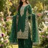 SRK 5316 Green Organza Silk Salwar Suit Perfect for Wedding, Party, Makar Sankranti, Eid, Durga Puja – . Affordable Price ₹2149. Delivery 4-6 Workin | Casual Suits, Jump Suits, Creative suits, Designer Suits, Palazzo Suits, Party Wear Suits, Patiala Suits, Salwar suit, Straight Suits
