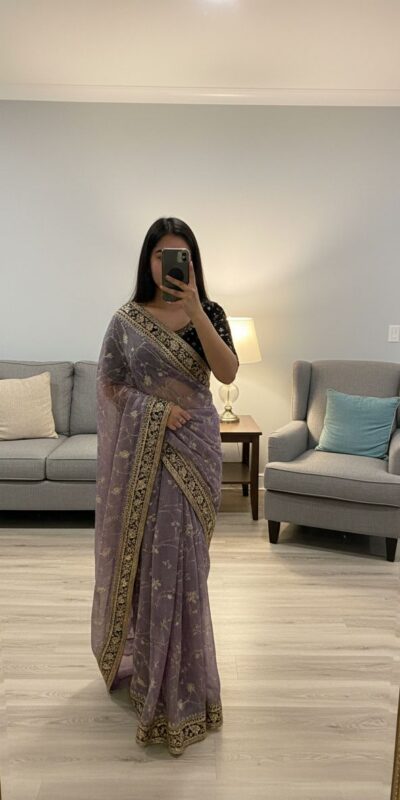 NC 5534 Lavender Moss Silk Saree Perfect for Wedding, Party, Ganesh Chaturthi, Karwa Chauth, Haldi – . Introductory Price ₹2049. Delivery 4-6 Working Days. | Creative Sarees, Bollywood Sarees, Designer Sarees, Embroidered Sarees, Ethnic Saree, Modern Digital sarees, Party Wear Sarees, Sarees