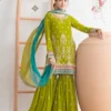 FC 726 Mahendi Chinon Salwar Suit Perfect for Wedding, Party, Ethnic Day, Makar Sankranti, Cultural Events – . Best Price ₹3049. Delivery 4-6 Working | Casual Suits, Jump Suits, Creative suits, Designer Suits, Palazzo Suits, Party Wear Suits, Patiala Suits, Salwar suit, Straight Suits