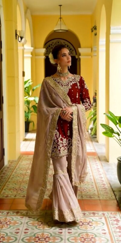 VLM 318 Maroon Fox Georgette Salwar Suit with Embroidery Work & Lace Work. Available at ₹2149 only. Delivery 4-6 Working Days. Shop now. | Casual Suits, Jump Suits, Tops & Bottoms, Track Suits, Trendy Wear, Creative suits, Designer Suits, Palazzo Suits, Party Wear Suits, Patiala Suits, Salwar suit, Straight Suits