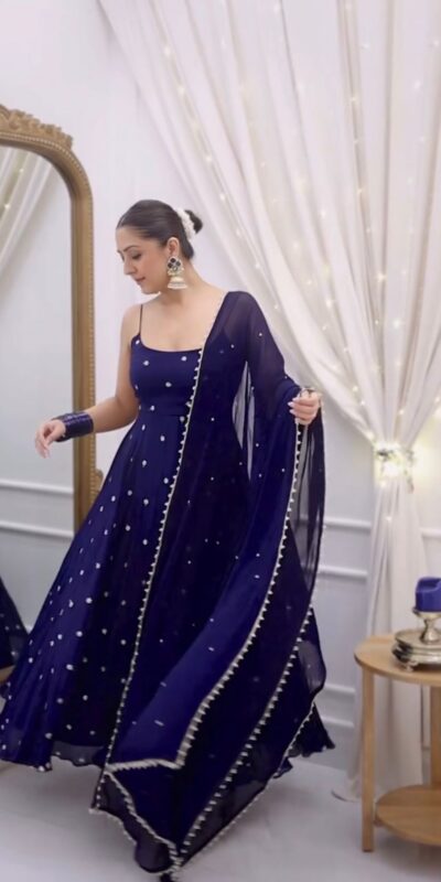 RTC 5972 Navy Blue Fendy Silk Salwar Suit with Lace Border & Lace Work. Special Price ₹2149. Delivery 4-6 Working Days. Shop now. | Casual Suits, Jump Suits, Creative suits, Designer Suits, Palazzo Suits, Party Wear Suits, Patiala Suits, Salwar suit, Straight Suits