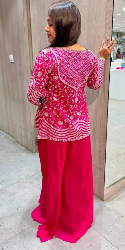 BB 13 Pink Chinon Silk Salwar Suit with Embroidery Work. Wedding, Party, Festive, Events Special Price ₹2399. Delivery 4-6 Working Days. Shop now. | Casual Suits, Jump Suits, Creative suits, Designer Suits, Palazzo Suits, Party Wear Suits, Patiala Suits, Salwar suit, Straight Suits