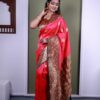 MB 22 Pink Soft Paithani Silk Saree with Zari Work & Lace Work. Affordable Price ₹2399. Delivery 4-6 Working Days. Shop now. | Creative Sarees, Bollywood Sarees, Designer Sarees, Embroidered Sarees, Ethnic Saree, Modern Digital sarees, Party Wear Sarees, Sarees
