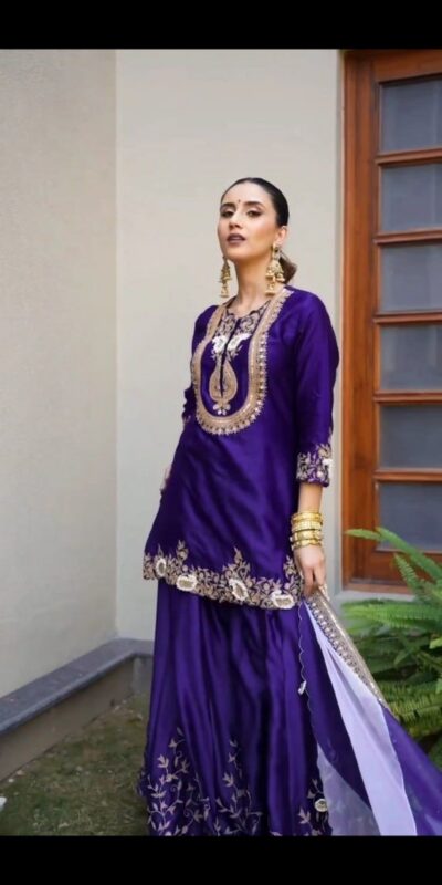DC 95 Royal Purple Color Chinon Thread Sequence Work Salwar Suit . Wedding, Party, Festive, Best Price ₹1849. Delivery 4-6 Working Days. Shop now. | Casual Suits, Jump Suits, Creative suits, Designer Suits, Palazzo Suits, Party Wear Suits, Patiala Suits, Salwar suit, Straight Suits