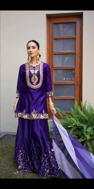 DC 95 Royal Purple Color Chinon Thread Sequence Work Salwar Suit . Wedding, Party, Festive, Best Price ₹1849. Delivery 4-6 Working Days. Shop now. | Casual Suits, Jump Suits, Creative suits, Designer Suits, Palazzo Suits, Party Wear Suits, Patiala Suits, Salwar suit, Straight Suits