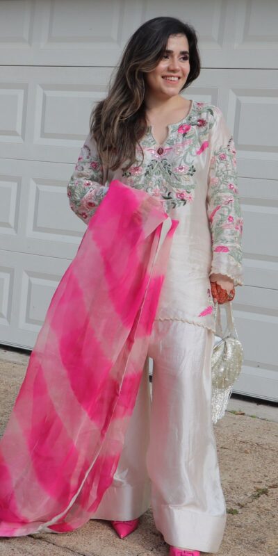 NSR 858 White Crap Silk Salwar Suit with Lace Work & Digital Print. Now at just ₹1899. Delivery 4-6 Working Days. Shop now. | Casual Suits, Jump Suits, Creative suits, Designer Suits, Palazzo Suits, Party Wear Suits, Patiala Suits, Salwar suit, Straight Suits