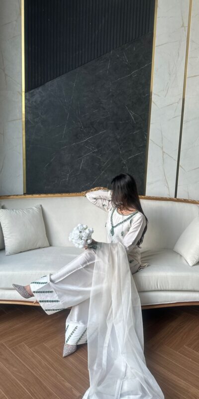 LG 1690 White Natural Crap Salwar Suit with Embroidery Work & Mirror Work. Special Price ₹1799. Delivery 4-6 Working Days. Shop now. | Casual Suits, Jump Suits, Tops & Bottoms, Track Suits, Trendy Wear, Creative suits, Designer Suits, Palazzo Suits, Party Wear Suits, Patiala Suits, Salwar suit, Straight Suits
