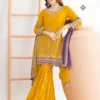 FC 726 Yellow Chinon Salwar Suit Perfect for Wedding, Party, Ethnic Day, Makar Sankranti, Cultural Events – . Best Price ₹3049. Delivery 4-6 Working | Casual Suits, Jump Suits, Creative suits, Designer Suits, Palazzo Suits, Party Wear Suits, Patiala Suits, Salwar suit, Straight Suits