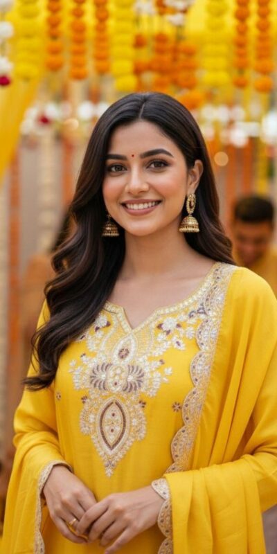 LG 2058 Yellow Chinon Salwar Suit with Embroidery Work. Wedding, Party, Festive, Events, Grab it for ₹2449. Delivery 4-6 Working Days. Shop now. | Casual Suits, Jump Suits, Creative suits, Designer Suits, Palazzo Suits, Party Wear Suits, Patiala Suits, Salwar suit, Straight Suits