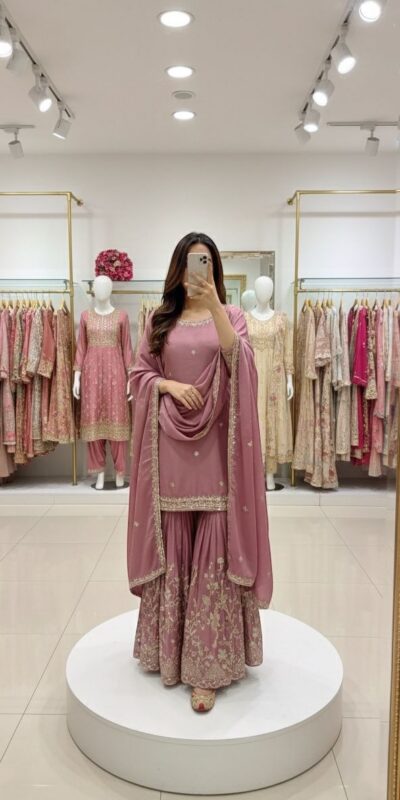 WW 1168 Onion Color Chinon Silk Salwar Suit with Embroidery Work. Online Get it for ₹2099. Delivery 4-6 Working Days. Shop now. | Casual Suits, Jump Suits, Creative suits, Designer Suits, Palazzo Suits, Party Wear Suits, Patiala Suits, Salwar suit, Straight Suits