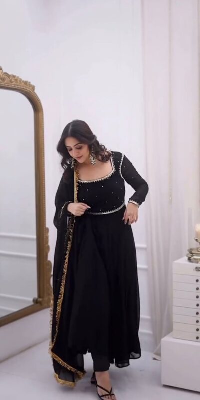 RTC 5965 Black in Color Faux Georgette Lace Work Salwar Suit . Wedding, Party, Festive, Get it for ₹2049. Delivery 4-6 Working Days. Shop now. | Casual Suits, Jump Suits, Creative suits, Designer Suits, Palazzo Suits, Party Wear Suits, Patiala Suits, Salwar suit, Straight Suits