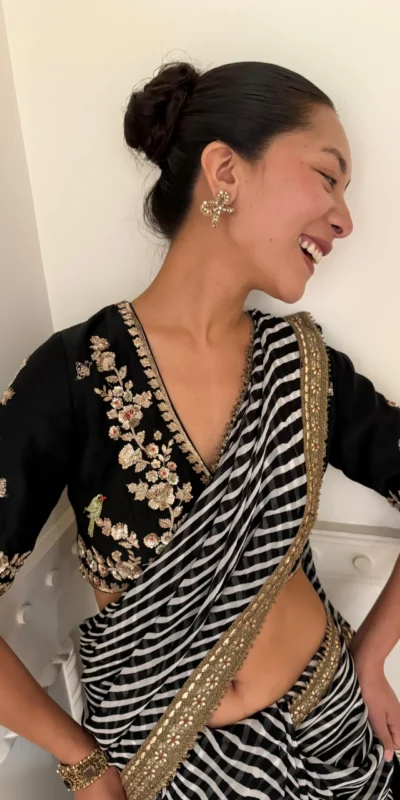 NC 5553 Black Faux Georgette Saree Perfect for Wedding, Party, Bridal Wear, Baisakhi, Raksha Bandhan –. Introductory Price ₹1899. Delivery 4-6 Workin | Creative Sarees, Bollywood Sarees, Designer Sarees, Embroidered Sarees, Ethnic Saree, Modern Digital sarees, Party Wear Sarees, Sarees