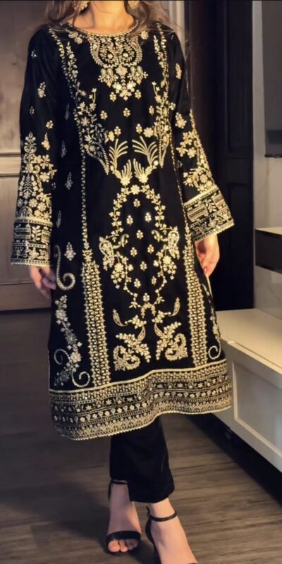NF 1271 Black Korean Satin Silk Salwar Suit with Lace Work & Embroidery Work. Exclusive Offer ₹2449. Delivery 4-6 Working Days. Shop now. | Casual Suits, Jump Suits, Creative suits, Designer Suits, Palazzo Suits, Party Wear Suits, Patiala Suits, Salwar suit, Straight Suits