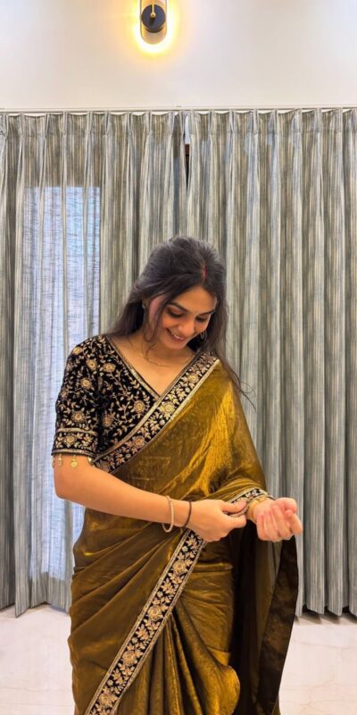 NC 5438 Brown Color Space Silk Saree with Embroidery Work & Zari Work. Best Price ₹2449. Delivery 4-6 Working Days. Shop now. | Creative Sarees, Bollywood Sarees, Designer Sarees, Embroidered Sarees, Ethnic Saree, Modern Digital sarees, Party Wear Sarees, Sarees