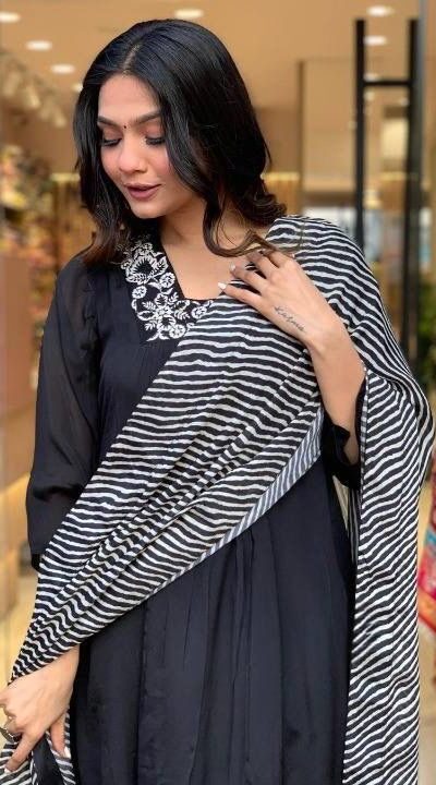 DC G46 Black in Maslin Digital Print Salwar Suit . Wedding, Party, Festive, Events, Introductory Price ₹1699. Delivery 4-6 Working Days. Shop now. | Casual Suits, Jump Suits, Creative suits, Designer Suits, Palazzo Suits, Party Wear Suits, Patiala Suits, Salwar suit, Straight Suits