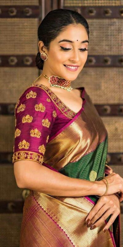 KPR 030 Green Color Soft Lichi Silk Saree with Lace Border & Lace Work. Best Price ₹1499. Delivery 4-6 Working Days. Shop now. | Creative Sarees, Bollywood Sarees, Designer Sarees, Embroidered Sarees, Ethnic Saree, Modern Digital sarees, Party Wear Sarees, Sarees