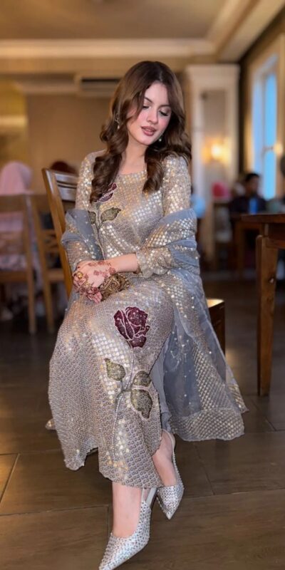 ST 1162 Grey in Faux Georgette Sequins Work & Embroidery Work Salwar Suit . Get it for ₹1999. Delivery 4-6 Working Days. Shop now. | Casual Suits, Jump Suits, Creative suits, Designer Suits, Palazzo Suits, Party Wear Suits, Patiala Suits, Salwar suit, Straight Suits