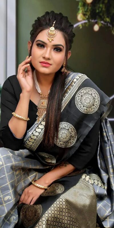 KPR 080 Grey Color Soft Lichi Silk Saree with Lace Border & Lace Work. Best Price ₹1449. Delivery 4-6 Working Days. Shop now. | Creative Sarees, Bollywood Sarees, Designer Sarees, Embroidered Sarees, Ethnic Saree, Modern Digital sarees, Party Wear Sarees, Sarees