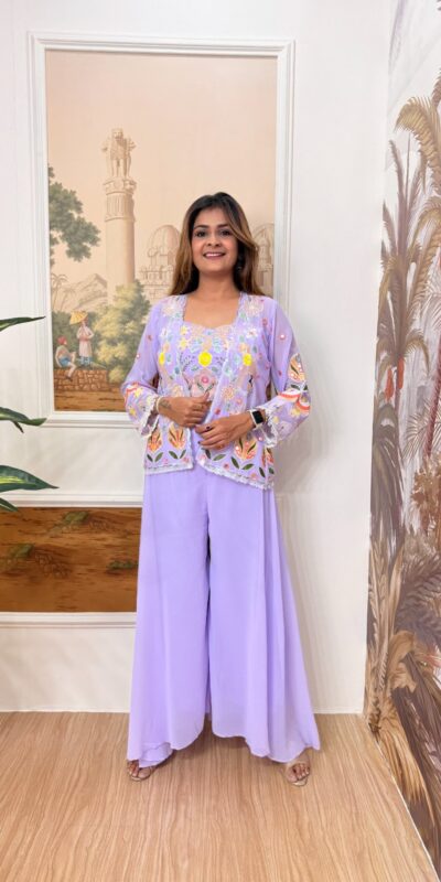 RR 35 Lavender Faux Georgette Salwar Suit Perfect for Wedding, Party, Family Gatherings, Sangeet, Housewarming – . Affordable Price ₹2149. Days | Casual Suits, Jump Suits, Creative suits, Designer Suits, Palazzo Suits, Party Wear Suits, Patiala Suits, Salwar suit, Straight Suits