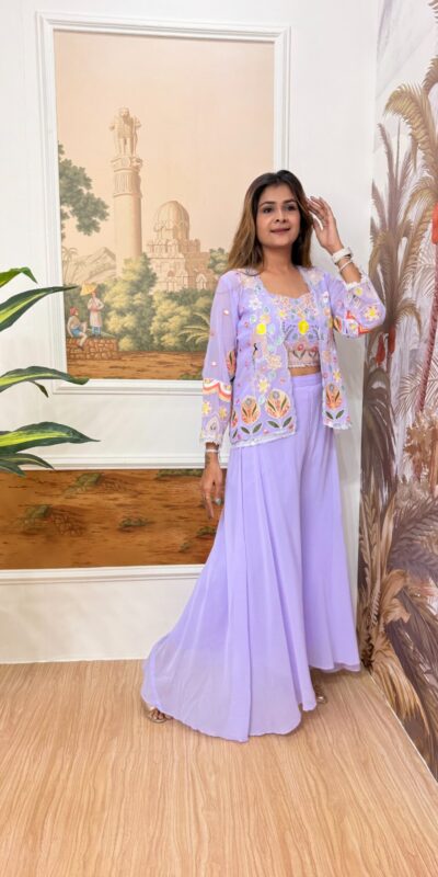 RR 35 Lavender Faux Georgette Salwar Suit Perfect for Wedding, Party, Family Gatherings, Sangeet, Housewarming – . Affordable Price ₹2149. Days | Casual Suits, Jump Suits, Creative suits, Designer Suits, Palazzo Suits, Party Wear Suits, Patiala Suits, Salwar suit, Straight Suits