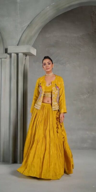 PC 495 Yellow Color Chinon silk Lehenga Choli with Cut Work. Special Online Price ₹2499. Delivery 4-6 Working Days. Shop now. | Bollywood Lehenga, Creative Lehenga, Designer Lehenga, Embroidered Lehenga, Lehenga, Party Wear Lehenga