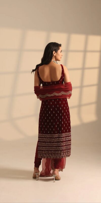 KD 1576 Maroon Color Roman Silk Salwar Suit with Embroidery Work. Available at ₹2049 only. Delivery 4-6 Working Days. Shop now. | Casual Suits, Jump Suits, Creative suits, Designer Suits, Palazzo Suits, Party Wear Suits, Patiala Suits, Salwar suit, Straight Suits
