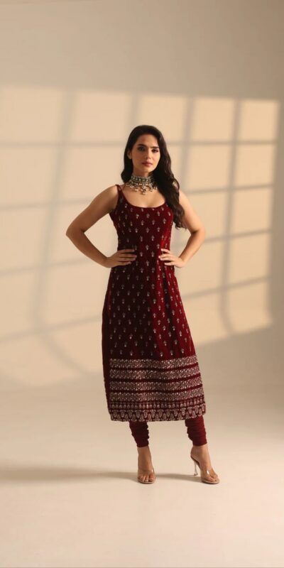 KD 1576 Maroon Color Roman Silk Salwar Suit with Embroidery Work. Available at ₹2049 only. Delivery 4-6 Working Days. Shop now. | Casual Suits, Jump Suits, Creative suits, Designer Suits, Palazzo Suits, Party Wear Suits, Patiala Suits, Salwar suit, Straight Suits