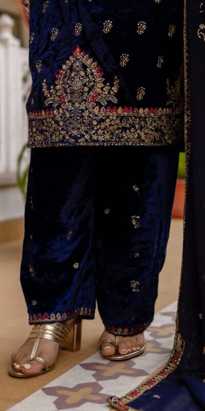 ST 1164 Navy Blue 9000 Velvet Salwar Suit Perfect for Wedding, Party, Family Gatherings, Ethnic Day, Holi – . Best Price ₹2149. Delivery 4-6 Working Days. | Casual Suits, Jump Suits, Creative suits, Designer Suits, Palazzo Suits, Party Wear Suits, Patiala Suits, Salwar suit, Straight Suits