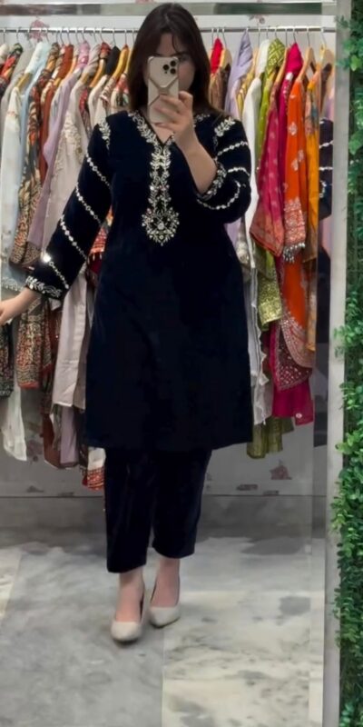 BE 429 Navy Blue Velvet Salwar Suit Perfect for Wedding, Party, Mehendi, Karwa Chauth, Traditional Day – . Grab it for ₹1749. Delivery 4-6 Working | Casual Suits, Jump Suits, Creative suits, Designer Suits, Palazzo Suits, Party Wear Suits, Patiala Suits, Salwar suit, Straight Suits
