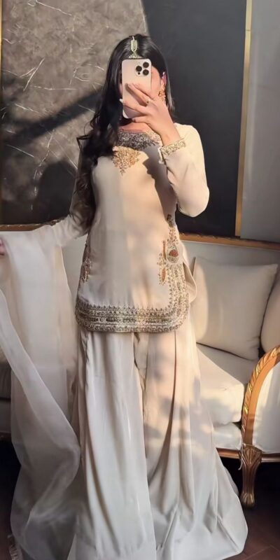 NF 1269 Off White Korean Satin Silk Salwar Suit with Lace Work & Embroidery Work. Exclusive Offer ₹2149. Delivery 4-6 Working Days. Shop now. | Casual Suits, Jump Suits, Creative suits, Designer Suits, Palazzo Suits, Party Wear Suits, Patiala Suits, Salwar suit, Straight Suits