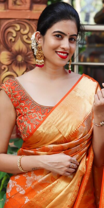 ES 8258 Orange Color Soft Lichi Silk Saree with Lace Border & Lace Work. Best Price ₹1449. Delivery 4-6 Working Days. Shop now. | Creative Sarees, Bollywood Sarees, Designer Sarees, Embroidered Sarees, Ethnic Saree, Modern Digital sarees, Party Wear Sarees, Sarees
