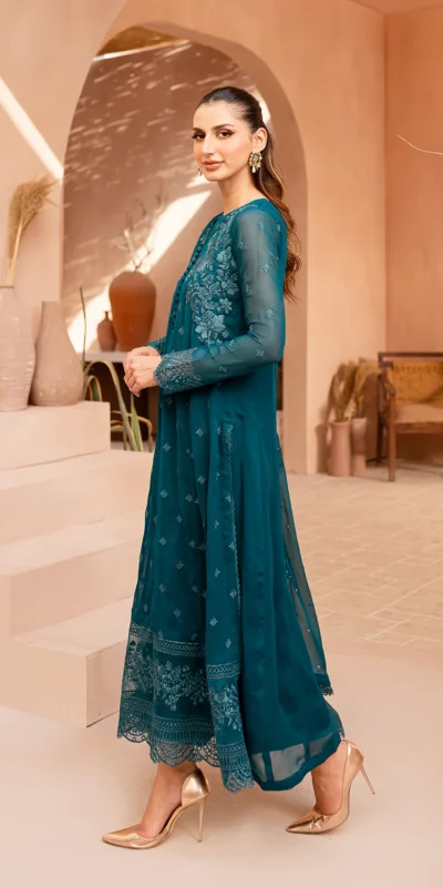 BE 328 Teal Faux Georgette Salwar Suit Perfect for Wedding, Party, Family Gatherings, Sangeet, Housewarming – . Affordable Price ₹1949. Days | Casual Suits, Jump Suits, Creative suits, Designer Suits, Palazzo Suits, Party Wear Suits, Patiala Suits, Salwar suit, Straight Suits