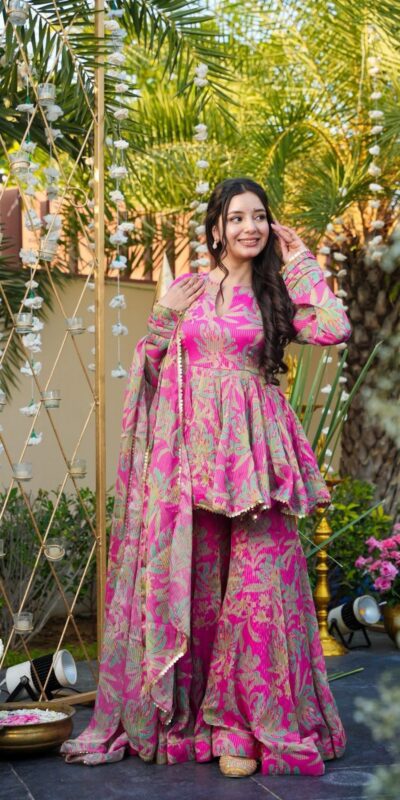 BD 1804 Pink Chinon Silk Salwar Suit Perfect for Wedding, Party, Diwali, Mehendi, Ganesh Chaturthi – . Best Price ₹2149. Delivery 4-6 Working Days. | Casual Suits, Jump Suits, Tops & Bottoms, Track Suits, Trendy Wear, Creative suits, Designer Suits, Palazzo Suits, Party Wear Suits, Patiala Suits, Salwar suit, Straight Suits