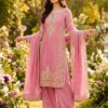SRK 5316 Pink Organza Silk Salwar Suit Perfect for Wedding, Party, Makar Sankranti, Eid, Durga Puja – . Affordable Price ₹2149. Delivery 4-6 Workin | Casual Suits, Jump Suits, Creative suits, Designer Suits, Palazzo Suits, Party Wear Suits, Patiala Suits, Salwar suit, Straight Suits