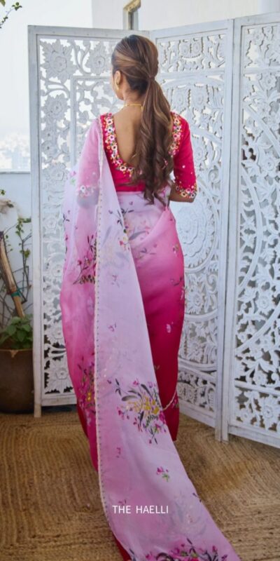 NC 5516 Pink oft Tebby Silk Saree. Perfect for Wedding, Party, Onam, Family Gatherings, Mehendi – Festive Deal ₹2499. Delivery 4-6 Working Days | Creative Sarees, Bollywood Sarees, Designer Sarees, Embroidered Sarees, Ethnic Saree, Modern Digital sarees, Party Wear Sarees, Sarees
