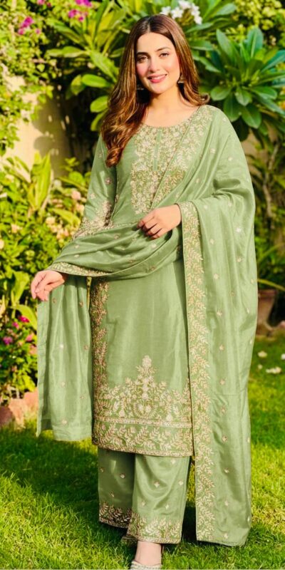 SRK 5316 Pista Organza Silk Salwar Suit Perfect for Wedding, Party, Makar Sankranti, Eid, Durga Puja – . Affordable Price ₹2149. Delivery 4-6 Workin | Casual Suits, Jump Suits, Creative suits, Designer Suits, Palazzo Suits, Party Wear Suits, Patiala Suits, Salwar suit, Straight Suits