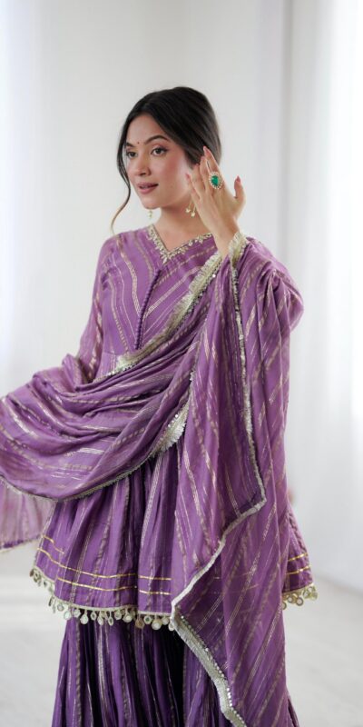 SRK 5300 Purple Mal Chanderi With Lace Work & Mirror Work Salwar Suit . Get it for ₹2099. Delivery 4-6 Working Days. Shop now. | Casual Suits, Jump Suits, Tops & Bottoms, Track Suits, Trendy Wear, Creative suits, Designer Suits, Palazzo Suits, Party Wear Suits, Patiala Suits, Salwar suit, Straight Suits