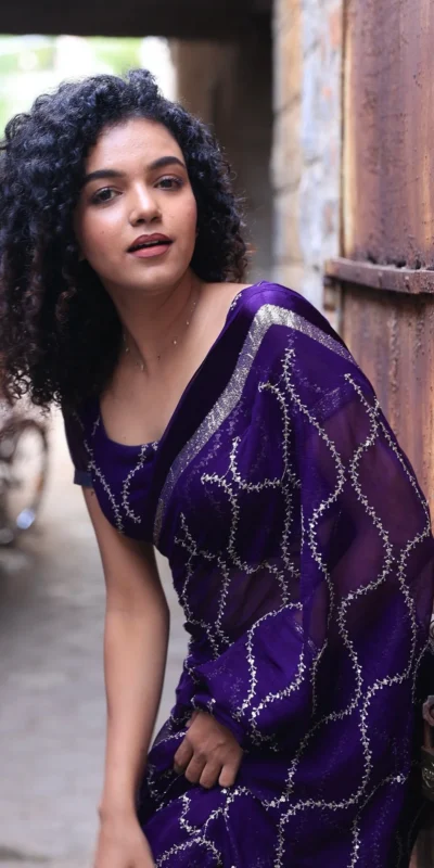 MS 505 Purple Viscose Satin Saree with Sequins Work & Embroidery Work. Special Price ₹1599. Delivery 4-6 Working Days. Shop now. | Creative Sarees, Bollywood Sarees, Designer Sarees, Embroidered Sarees, Ethnic Saree, Modern Digital sarees, Party Wear Sarees, Sarees