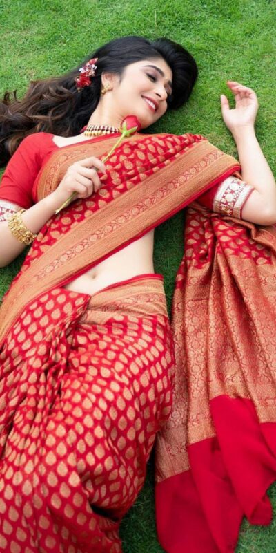 KPR 174 Red in Color Soft Lichi Silk Lace Work & Lace Border Saree . Special Price ₹1349. Delivery 4-6 Working Days. Shop now. | Creative Sarees, Bollywood Sarees, Designer Sarees, Embroidered Sarees, Ethnic Saree, Modern Digital sarees, Party Wear Sarees, Sarees