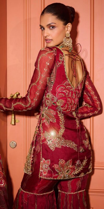 LG 2066 Red Soft Organza Salwar Suit with Embroidery Work & Mirror Work. Best Price ₹2499. Delivery 4-6 Working Days. Shop now. | Casual Suits, Jump Suits, Creative suits, Designer Suits, Palazzo Suits, Party Wear Suits, Patiala Suits, Salwar suit, Straight Suits