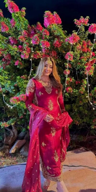 ST 192 Red Vichitra Silk Salwar Suit with Embroidery Work. Wedding, Party, Festive, Events, Grab it for ₹2049. Delivery 4-6 Working Days. Shop now. | Casual Suits, Jump Suits, Creative suits, Designer Suits, Palazzo Suits, Party Wear Suits, Patiala Suits, Salwar suit, Straight Suits