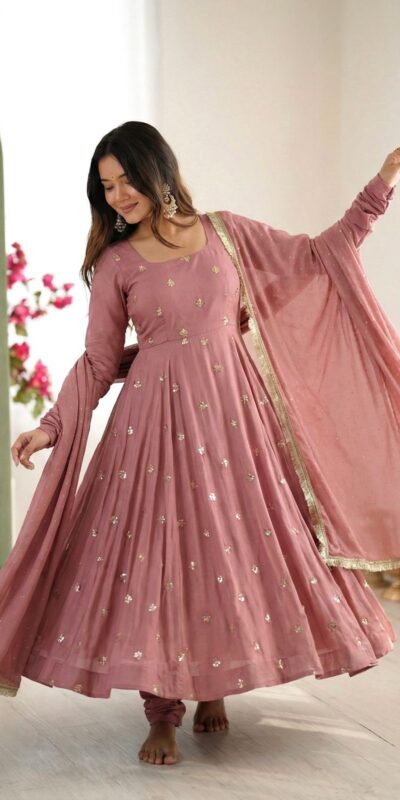 SRK 5330 Peach Color Roman Silk Salwar Suit with Embroidery Work. Available at ₹2099 only. Delivery 4-6 Working Days. Shop now. | Casual Suits, Jump Suits, Creative suits, Designer Suits, Palazzo Suits, Party Wear Suits, Patiala Suits, Salwar suit, Straight Suits