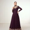 FC 10128 Wine Color Blooming Georgette Embroidery Work Salwar Suit . Introductory Price ₹3449. Delivery 4-6 Working Days. Shop now. | Casual Suits, Jump Suits, Creative suits, Designer Suits, Palazzo Suits, Party Wear Suits, Patiala Suits, Salwar suit, Straight Suits