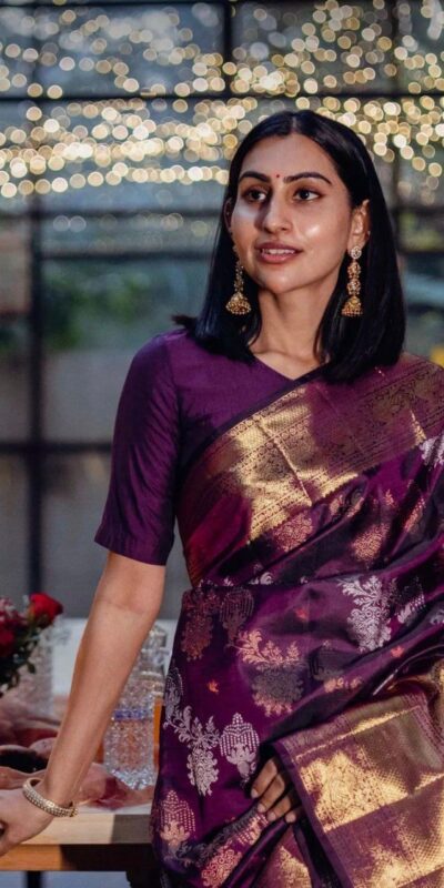 KPR 245 Wine Color Soft Lichi Silk Saree with Lace Border & Lace Work. Best Price ₹1449. Delivery 4-6 Working Days. Shop now. | Creative Sarees, Bollywood Sarees, Designer Sarees, Embroidered Sarees, Ethnic Saree, Modern Digital sarees, Party Wear Sarees, Sarees