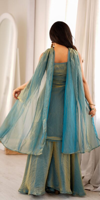 KB 306 Blue Fendy Silk Salwar Suit with Mirror Work & Embroidery Work. Best Price ₹1999. Delivery 4-6 Working Days. Shop now. | Casual Suits, Jump Suits, Creative suits, Designer Suits, Palazzo Suits, Party Wear Suits, Patiala Suits, Salwar suit, Straight Suits